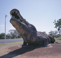 Crocodile Statue - Hervey Bay Accommodation