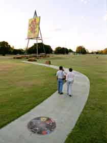 Emerald Centenary Of Federation Mosaic Pathway - Hervey Bay Accommodation 0