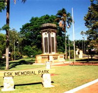 Esk War Memorial and Esk Memorial Park - Hervey Bay Accommodation
