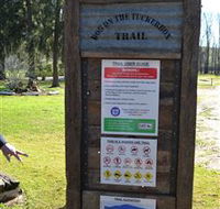 Dog on the Tucker Box Recreational Trail - Hervey Bay Accommodation