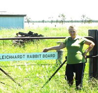Morven Rabbit Board Gate - Hervey Bay Accommodation