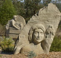 Heritage Sculptures at Pensioners Hill Lookout - Hervey Bay Accommodation
