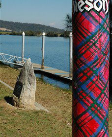 Maclean Tartan Power Poles - Hervey Bay Accommodation 1
