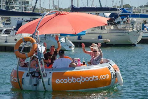 Self-Drive BBQ Boat Hire Mandurah - Group Of 7 - 10 People - Hervey Bay Accommodation 0
