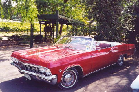 CHEVY CONVERTIBLE Package For 2 People- Wine Lunch Cheese & Chocolate From Melb. - Hervey Bay Accommodation 1