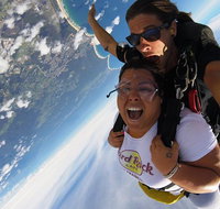 Coffs Harbour Ground Rush or Max Freefall Tandem Skydive on the Beach