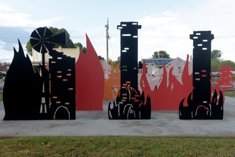 Lyrics, Landscapes And Lintels - Leeton Public Art Trail - Hervey Bay Accommodation 0