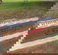 Piano Park Bench Moonta - Hervey Bay Accommodation