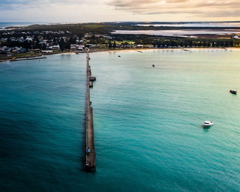 Beachport Jetty - Hervey Bay Accommodation 0