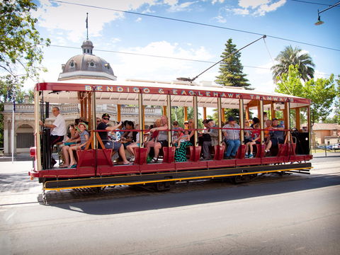 Bendigo Tramways Vintage Talking Tram - Hervey Bay Accommodation 0