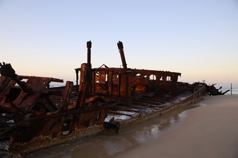 Maheno Shipwreck - Tourism Hervey Bay 1