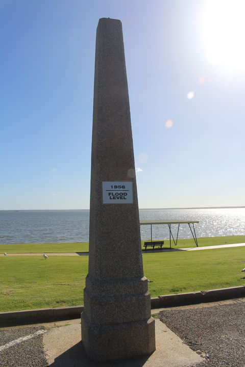 1956 Flood Marker - Hervey Bay Accommodation 0