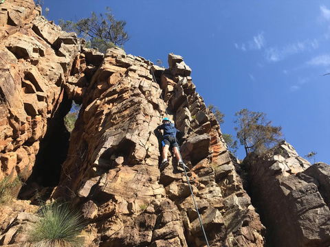 Rock Climbing In Morialta - Tourism Hervey Bay 1