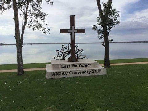 Anzac Centenary Cross - Hervey Bay Accommodation 0