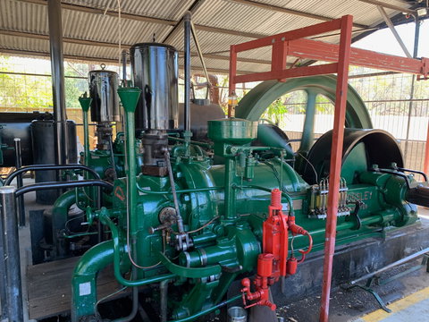 Historical Crossley Engine - Tourism Hervey Bay 1