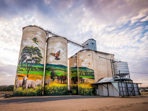 Grenfell Commodities Silos - Hervey Bay Accommodation 0