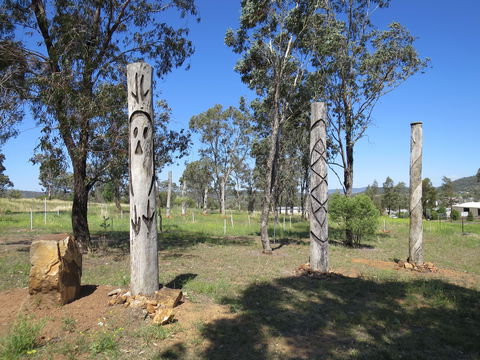 Heritage Sculptures At Pensioners Hill Lookout - Hervey Bay Accommodation 1