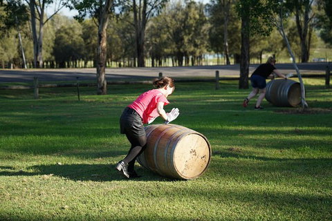 Hunter Valley Wine Barrel Rolling - Hervey Bay Accommodation 4