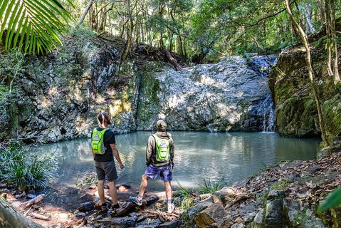 Guided E Bike Tour - Unicorn Falls & National Park - Hervey Bay Accommodation 2