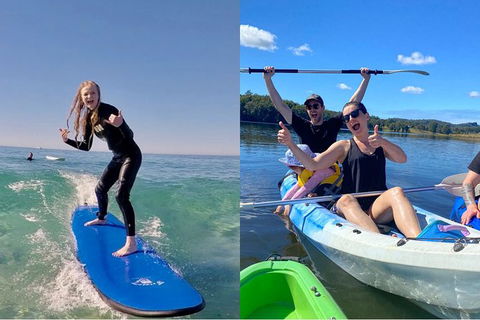 Surf & Kayak = Perfect Half Day Tour - Hervey Bay Accommodation 11