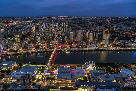 Brisbane City - Private Helicopter Sunset Flight - 25min - Hervey Bay Accommodation 5