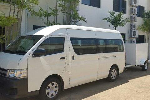Airport Transfer To Or From Cairns Hotels For Up To 13 People (7am-10pm) - Tourism Hervey Bay 0