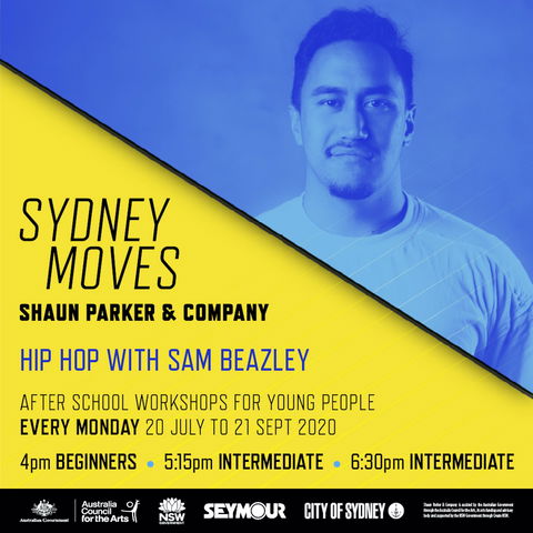 Sydney Moves - All Ages Intermediate Hip Hop With Sam Beazley - Tourism Hervey Bay 0
