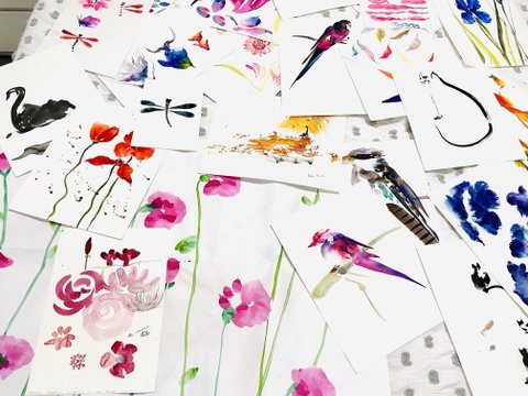 Three Hour Japanese Brushstroke Painting - Hervey Bay Accommodation 0