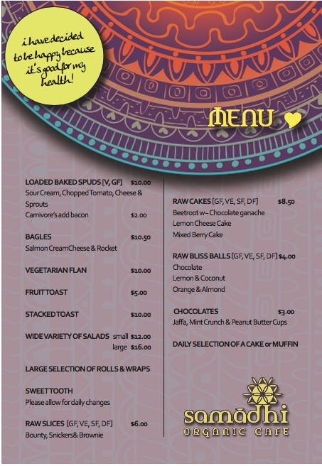 Samadhi Cafe - Tourism Hervey Bay 0