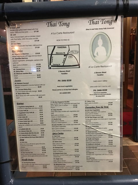 Thai Tong Restaurant - Tourism Hervey Bay 2