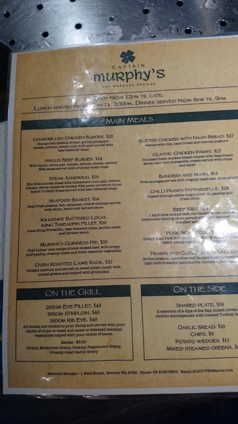 Captain Murphy's Irish Pub - Hervey Bay Accommodation 1