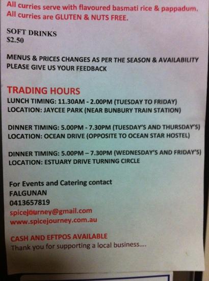 Spice Journey - Hervey Bay Accommodation 3