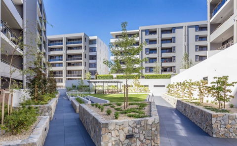 Modern Executive Apt@Barton*1BR*WiFi*Gym*Secure Parking*Canberra - Hervey Bay Accommodation 18