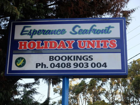 Esperance Seafront Holiday Units - Tourism Hervey Bay 1