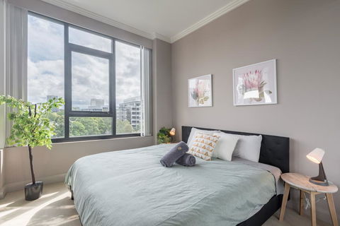 Olympic Park Near Qudos Bank Arena King Bed 1BR 1Bath Sleeps 6 Air-cond Parking - Tourism Hervey Bay 0