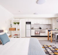 Stylish Manly Studio With BBQ Terrace and Parking