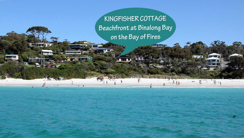 KINGFISHER COTTAGE Beachfront At The Binalong Bay - Hervey Bay Accommodation 16