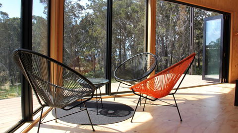 BAY OF FIRES ECO HUT Off Grid Experience At Binalong Bay - Hervey Bay Accommodation 11