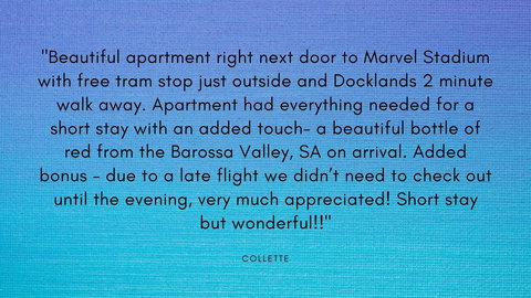 2Bedroom Apartment With Views In Docklands Next To CBD & Marvel Stadium - Hervey Bay Accommodation 9