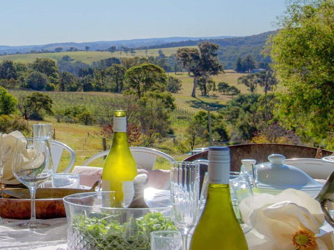 The Farmhouse - Grape Vines And Rolling Green Hills - Tourism Hervey Bay 0