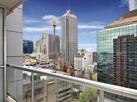 Accommodation Sydney - Kent Street Sydney CBD Top Floor 2 Bedroom Apartment With Balcony - Tourism Hervey Bay 3