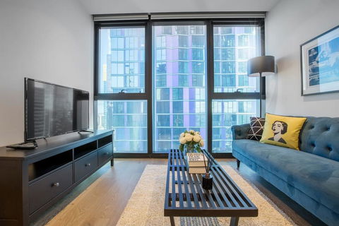 , HollywoodDream@2Bd2Bth Lv38, Free Tram, Mel CBD - Tourism Hervey Bay 1