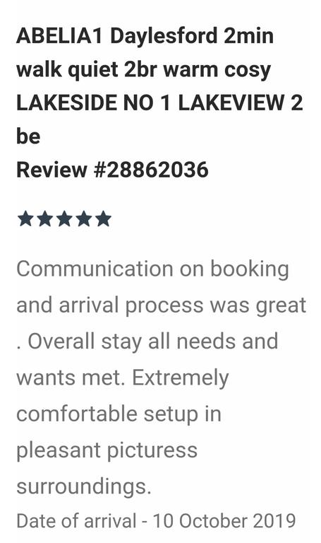 Abelia Cottages SPA LAKESIDE COTTAGE NO 1 - Tourism Hervey Bay 3