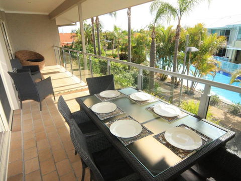Oaks Pacific Blue 339 Huge Resort Lagoon Pool - Tourism Hervey Bay 0