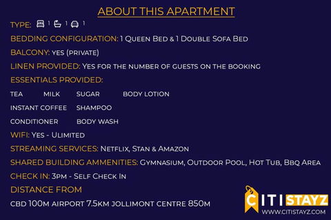 Perfectly Located Modern Apartment - Canberra CBD - Hervey Bay Accommodation 2