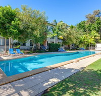 Baden 42 - Rainbow Shores Ground floor unit air conditioned overlooking outdoor spa - Hervey Bay Accommodation