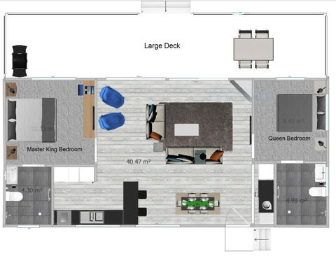 BINALONG BRAE @ Bay Of Fires Two Bedroom Both With Ensuites - Hervey Bay Accommodation 2