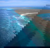 Pink Lake  Abrolhos Islands Scenic Flight - Tourism Hervey Bay