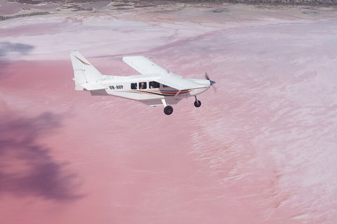 Pink Lake + Abrolhos Islands Scenic Flight - Hervey Bay Accommodation 2