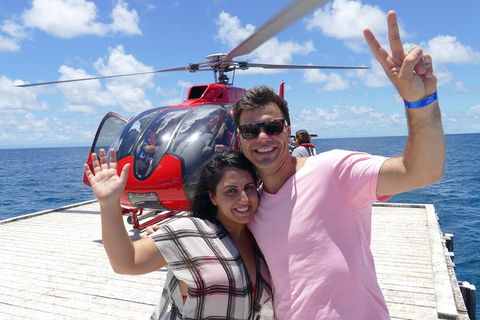 Full Day Reef Cruise Including 10 Minute Heli Scenic Flight: Get High Package - Hervey Bay Accommodation 0